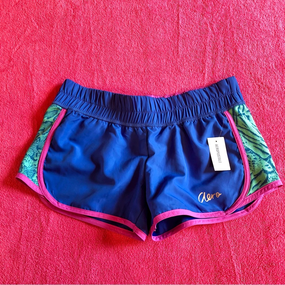 💗AERO AEROPOSTALE GYM ACTIVE SHORTS XS 💗NEW WITH TAGS